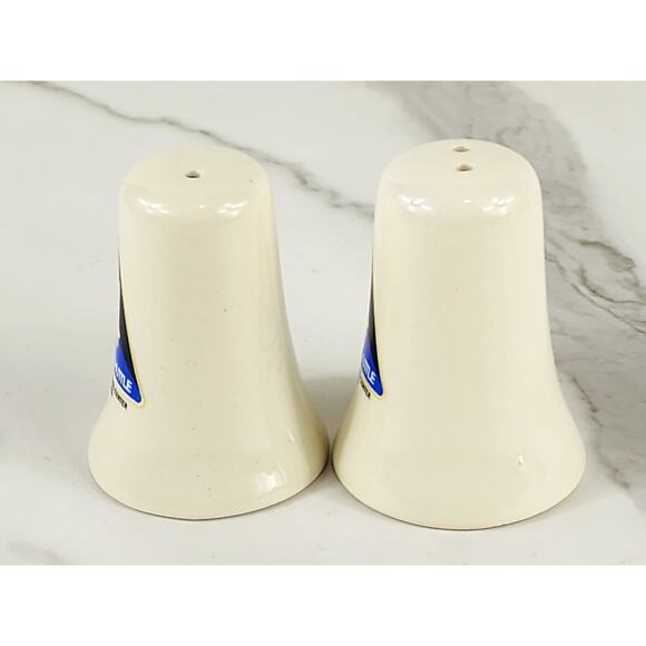 Salt & Pepper Shakers Space Shuttle 2 3/4" Kennedy Space Center Florida 80's Vtg - Picture 4 of 11